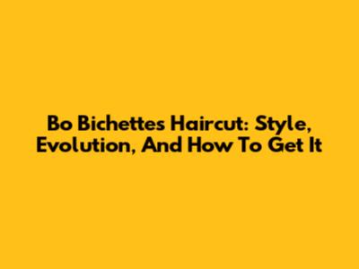 Bo Bichette's Haircut: Style, Evolution, And How To Get It
