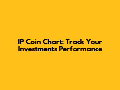 IP Coin Chart: Track Your Investment's Performance