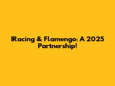 IRacing & Flamengo: A 2025 Partnership!