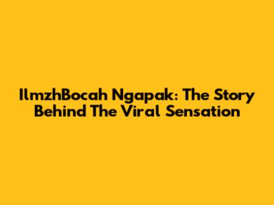 IlmzhBocah Ngapak: The Story Behind The Viral Sensation