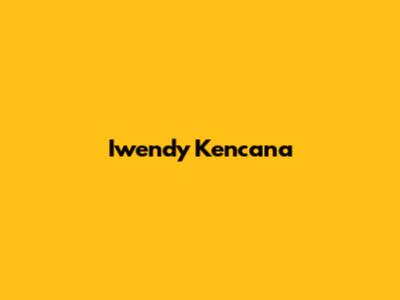 Iwendy Kencana