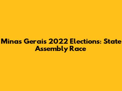 Minas Gerais 2022 Elections: State Assembly Race