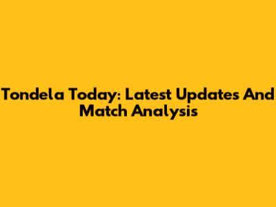 Tondela Today: Latest Updates And Match Analysis