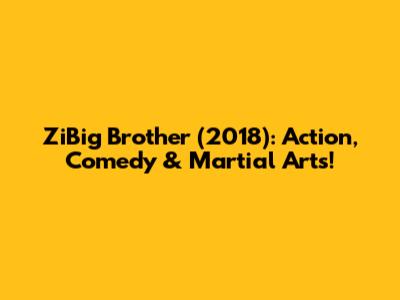 ZiBig Brother (2018): Action, Comedy & Martial Arts!